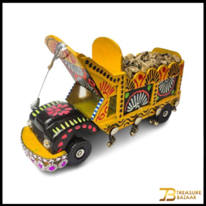 Truck Art Bajri Truck (Size:18x8x12 cm)