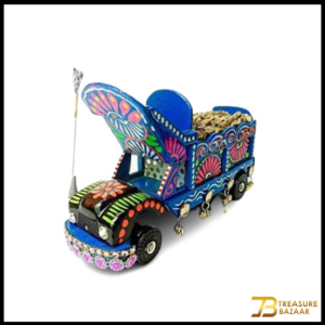 Truck Art Bajri Truck (Size:18x8x12 cm)