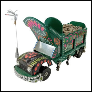 Truck Art Bajri Truck (Size:18x8x12 cm)