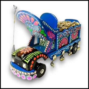 Truck Art Bajri Truck (Size:18x8x12 cm)