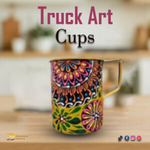 Truck Art Mug Size : L-11cm x W-7cmx H-9.5cm