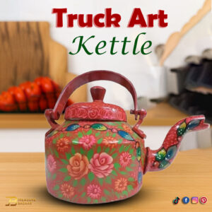 Bundi Kettle Capacity : 1 liter (Size: L:21cm x W:11cm x H:23cm)