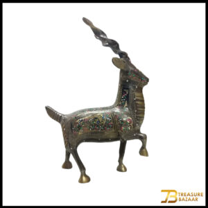 Handmade Brass Markhor (20cm)