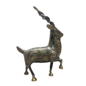 Handmade Brass Markhor (20cm)