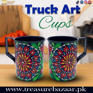 Truck Art Mug Size : L-11cm x W-7cmx H-9.5cm