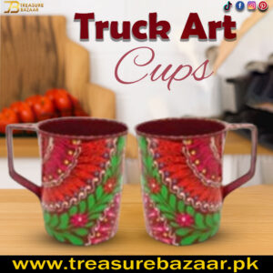 Truck Art Mug Size : L-11cm x W-7cmx H-9.5cm
