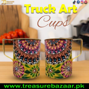 Truck Art Mug Size : L-11cm x W-7cmx H-9.5cm