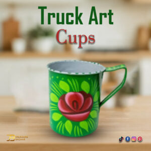 Truck Art Cup (H:8cm-D:6.5cm)