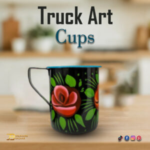 Truck Art Cup (H:8cm-D:6.5cm)