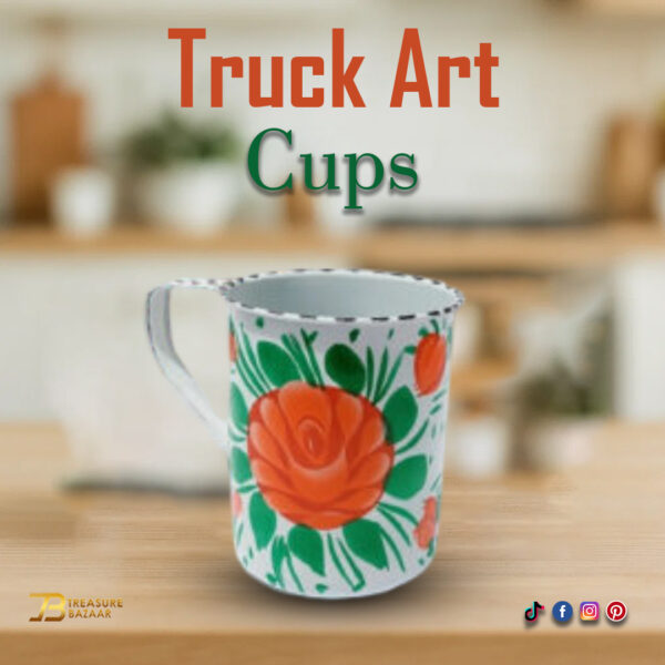 Truck Art Cup (H:8cm-D:6.5cm)