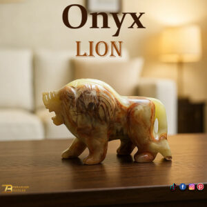 Onyx Lion Size:15cm
