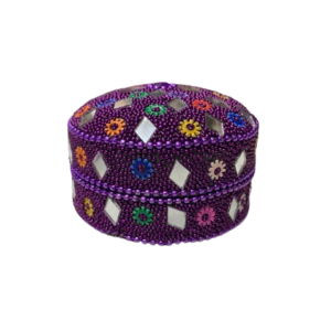 Handcrafted Decorative Bajri Box – Set of 3