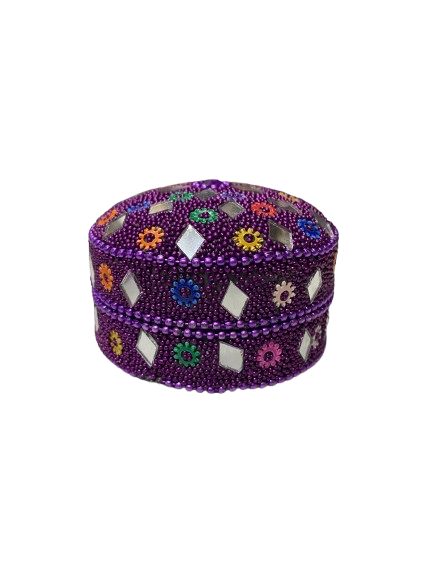 Handcrafted Decorative Bajri Box – Set of 3 - Image 7