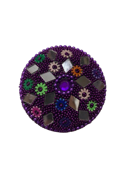 Handcrafted Decorative Bajri Box – Set of 3 - Image 5