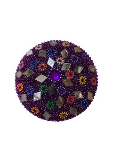 Handcrafted Decorative Bajri Box – Set of 3 - Image 4