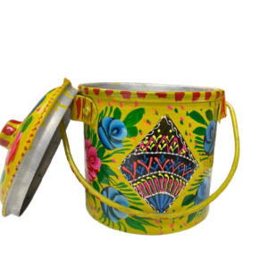 Truck Art Milk Bucket (L15cm x W12cm)