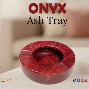 Handcrafted Onyx Ashtray Size 10 cm