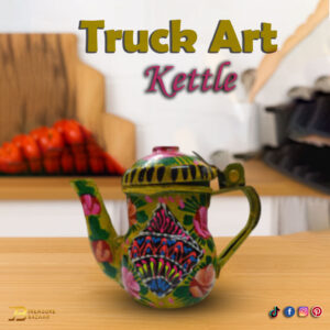 Truck Art Small Kettle Capacity : 250 ml Size: L-15cm x W-6cm x H-10 cm