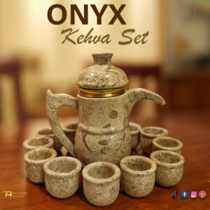 HandCrafted Onyx Kehva set