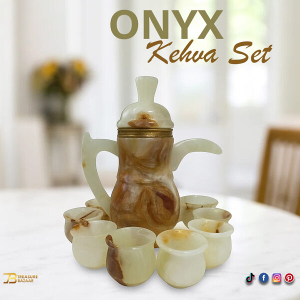 HandCrafted Onyx Kehva set