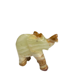 Onyx Elephant (Size :11 cm)