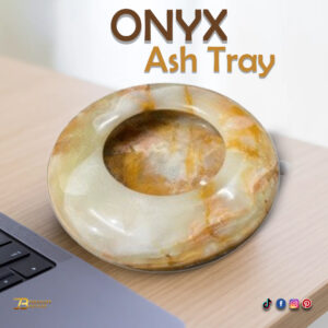 Onyx Ash Tray Size 12 cm