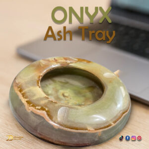 Onyx Ash Tray Size 12 cm