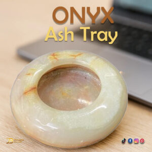 Onyx Ash Tray Size 10 cm