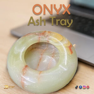 Onyx Ash Tray Size 10 cm