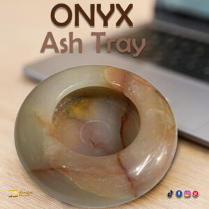 Onyx Ash Tray Size 10 cm