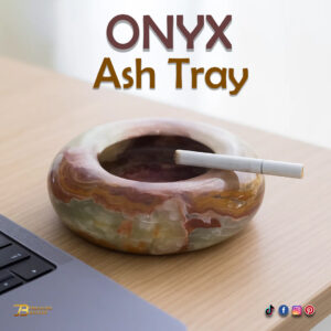 Onyx Ash Tray Size 12 cm