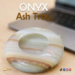 Onyx Ash Tray Size 12 cm