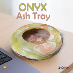 Onyx Ash Tray Size 12 cm