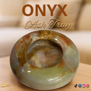 Onyx Ash Tray Size 10 cm