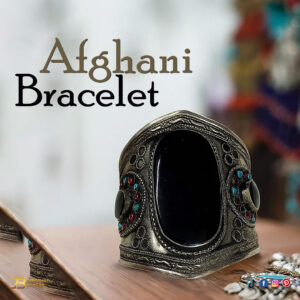 Afghani Bracelet With Artificial Stone
