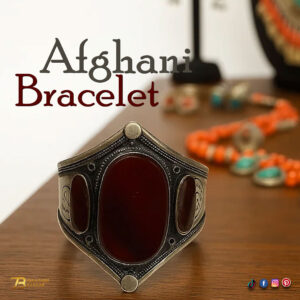Afghani Bracelet With Artificial Stone