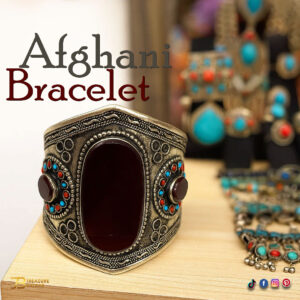 Afghani Bracelet With Artificial Stone