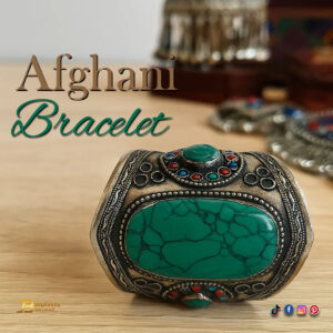 Afghani Bracelet With Artificial Stone