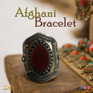 Afghani Bracelet With Artificial Stone