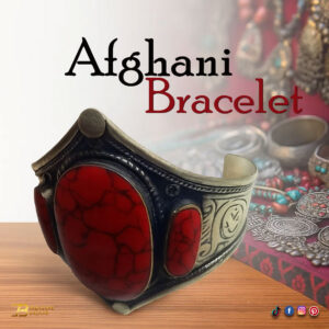 Afghani Bracelet With Artificial Stone