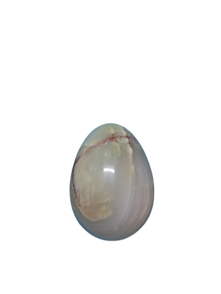 Onyx Egg Handcrafted Marble Egg - Image 3