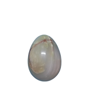 Onyx Egg Handcrafted Marble Egg