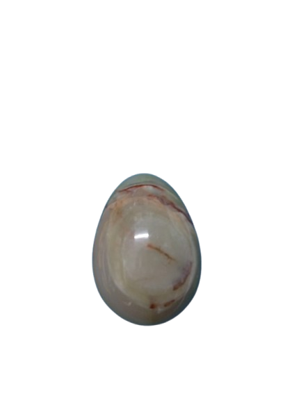Onyx Egg Handcrafted Marble Egg - Image 5