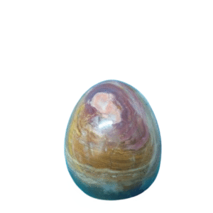 Onyx Egg Handcrafted Marble Egg