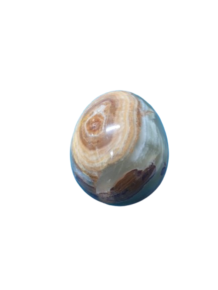 Onyx Egg Handcrafted Marble Egg - Image 5