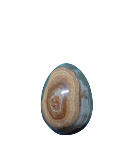 Onyx Egg Handcrafted Marble Egg - Image 4