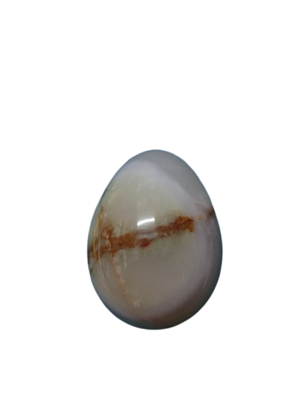 Onyx Egg Handcrafted Marble Egg - Image 3