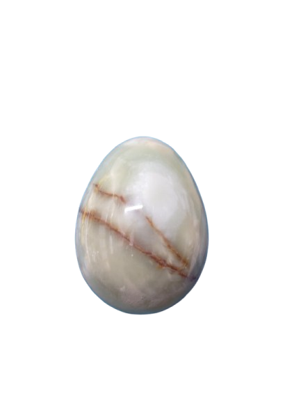 Onyx Egg Handcrafted Marble Egg