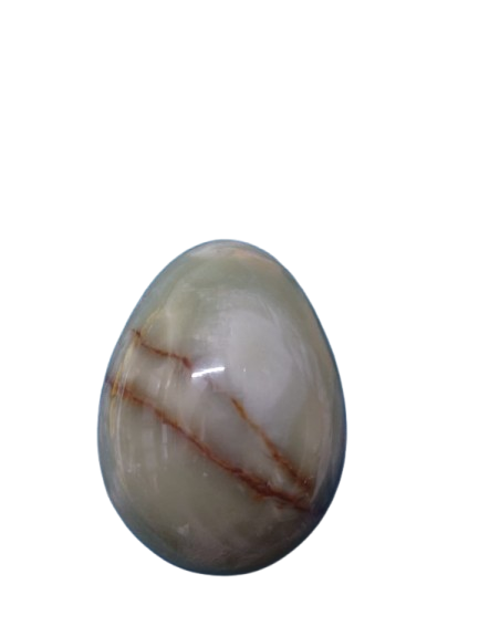 Onyx Egg Handcrafted Marble Egg - Image 3