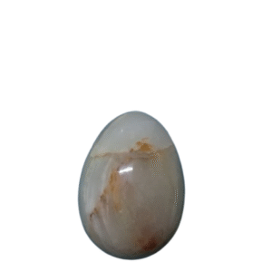 Onyx Egg Handcrafted Marble Egg